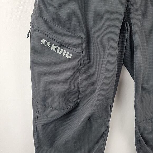 Kuiu Tiburon Cargo Pants Mens 32S 32x30 Gray Micro Vented Hiking Hunting Utility - Picture 4 of 15